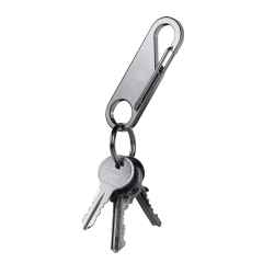 *SPURCYCLE* key clip (raw titanium)