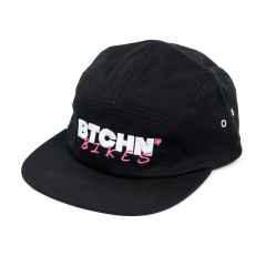 *BTCHN* 5panel hat (black)