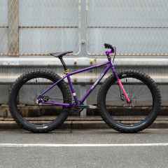 *CRUST BIKES* scapegoat CUSTOM complete bike  (s/purple)