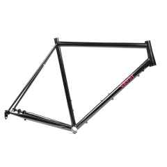 *CRUST BIKES* EPO frame without fork (silver flake metallic black)