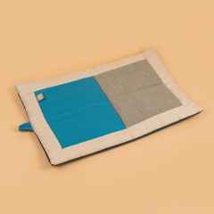 *BLUE LUG* mat mat (aqua/beige)