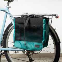*BLUE LUG* grocery pannier (x-pac green)