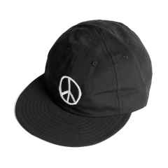 *PEACE SPORTS* peace world cap (black/mark)