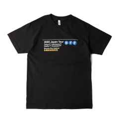 *BLUE LUG* BFF japan tour t-shirt (black)