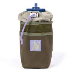 *BLUE LUG* stem pouch (ecopak olive/brown)