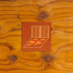 *JEFFREY SINCICH×BLUE LUG* square sticker (san francisco)