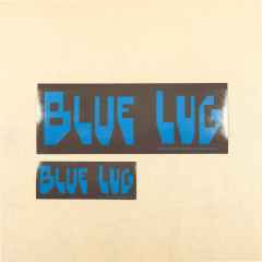 *JEFFREY SINCICH×BLUE LUG* bumper sticker (blue lug)