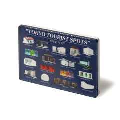 *BLUE LUG* tourist spots magnet (navy)