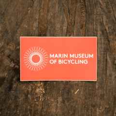 *MARIN MUSEUM* museum logo sticker