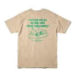 *BLUE LUG* all-star shop t-shirt (sand)