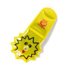 *HATOHOTATE×BLUE LUG* pachi-pachi kun reflector clip (yellow)