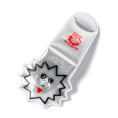 *HATOHOTATE×BLUE LUG* pachi-pachi kun reflector clip (white)