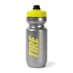 *BLUE LUG* tire air water bottle (silver)