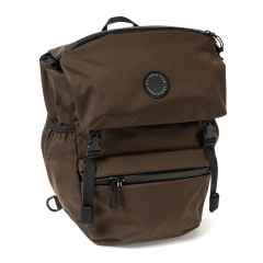 *FAIRWEATHER* flaptop pannier (brown)