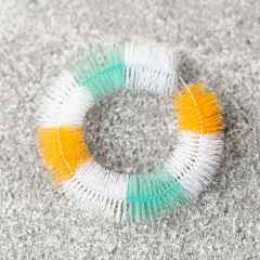*BLUE LUG* habuge (white/light blue/orange)