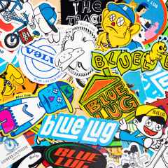 *BLUE LUG* sticker pack