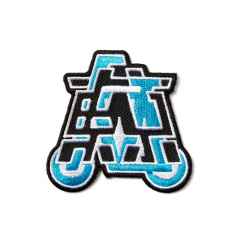 *BLUE LUG* tokyo logo patch (blue)