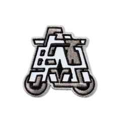 *BLUE LUG* tokyo logo patch (gray)