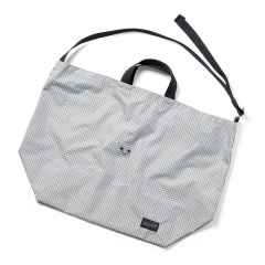 *BLUE LUG* 137 tote bag (ultra grid/gray)