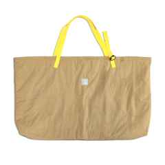 *BLUE LUG* big tote (padding beige/yellow)