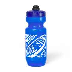 *ROAD HOLES* bikecolage water bottle (blue)