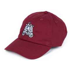 *BLUE LUG* tokyo logo cap (burgundy)