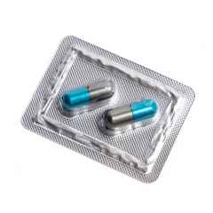 *ANALOG PILL* capsule cable end cap (turquoise/pewter)
