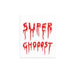 *GHOOOST* transfer sticker (super)