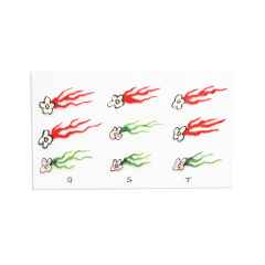 *GHOOOST* transfer sticker (flying flowerz rg)