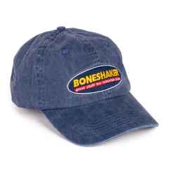 *BONESHAKER MTB* good stuff cap (Washed Navy)