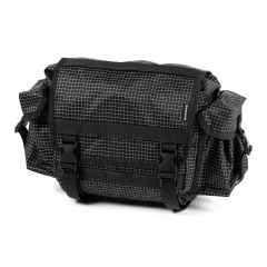 *FAIRWEATHER* handlebar bag ADV (grid/black)