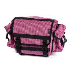 *FAIRWEATHER* handlebar bag ADV (ultra grid/berry)