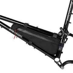 *FAIRWEATHER* frame bag for bike friday (black)