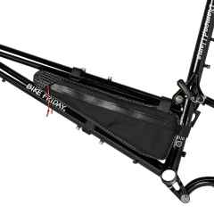 *FAIRWEATHER* frame bag for bike friday (cordura/black/black)