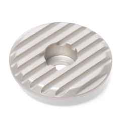 *SHOVEL RESEARCH* tc-1 aluminum top cap (silver)