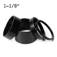 *NITTO* cr-mo spacer 1-1/8" (black)