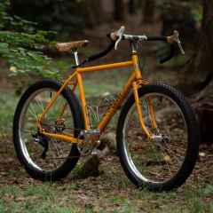 *CRUST BIKES* evasion CUSTOM complete bike (orange speckle/xm)