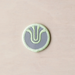 ULTRADYNAMICO* reflective patch (certified) - BLUE LUG