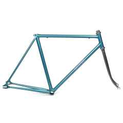 *NITTO×LEVEL* blue lug 20th track frame (nitto blue)