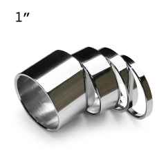 *NITTO* cr-mo spacer 1" (silver)