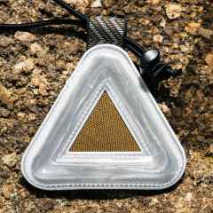 *CAMP AND GO SLOW×BLUE LUG* triangle reflector (great horned owl)