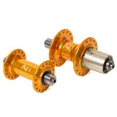 *PHIL WOOD* 11-speed road hub set (LTD gold/32H)