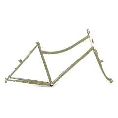 *RIVENDELL* lugged susie w. longbolts/wolbis slugstone frame set (sergio green)