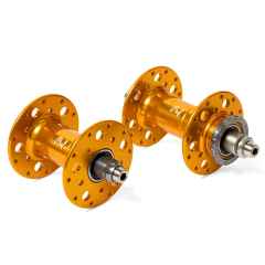 *PHIL WOOD* Pro high flange track hub set (LTD gold/singlefixed)