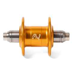 *PHIL WOOD* narrow flange hub front (LTD gold/28H)