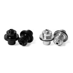 *FAIRWEATHER* all road hub end caps (rear/QR)