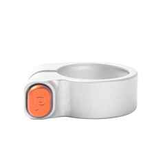 *PAUL* noqr seatpost collar (silver/orange)