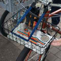 wald バスケット　adept フロントラックセットbluelug バスケット・カゴ - ラック・キャリア・バスケット - BICYCLE