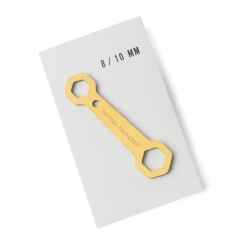 *SHOVEL RESEARCH* 8/10mm ul wrench (gold)