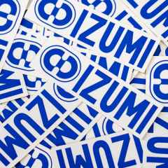 *IZUMI* logo sticker